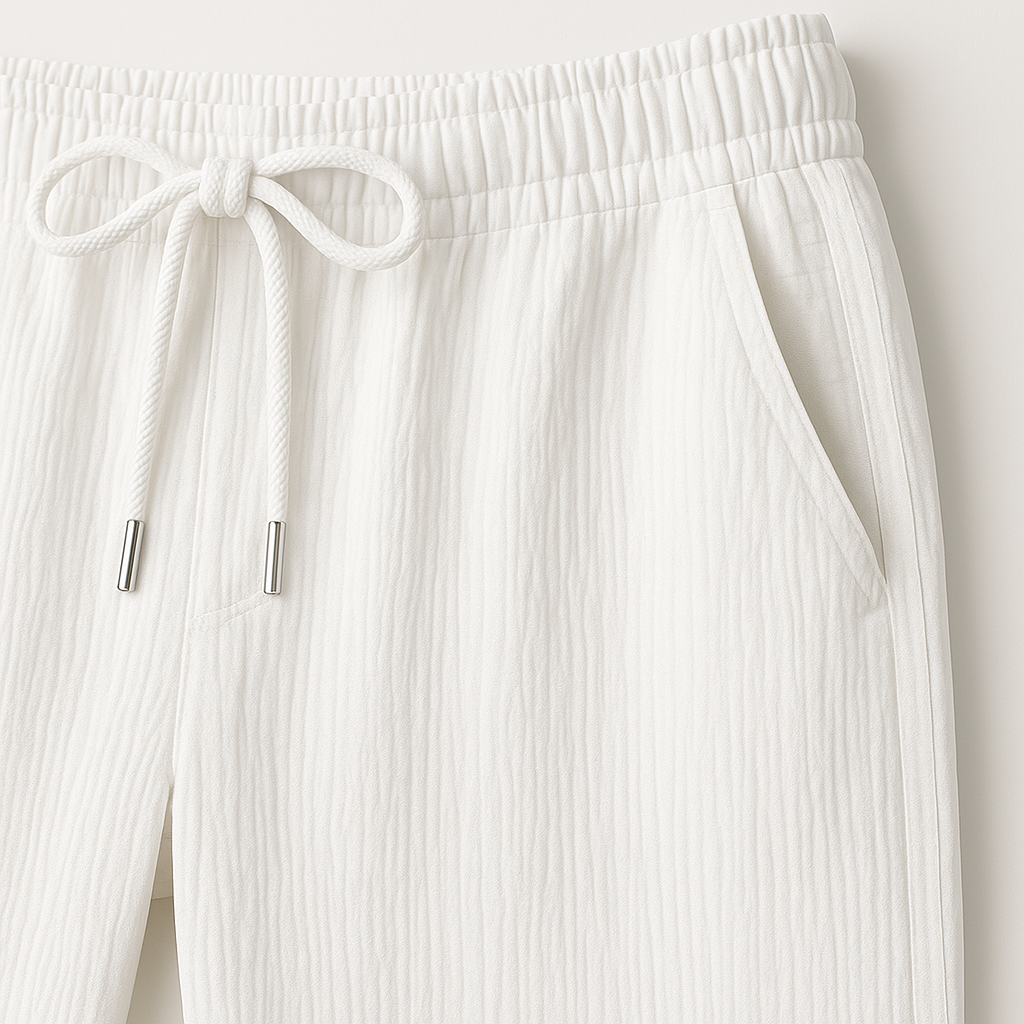 Men's Linen Blend Co-ord Set – Relaxed Two-Piece Ensemble – view 6