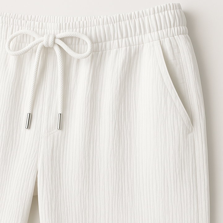 Men's Linen Blend Co-ord Set – Relaxed Two-Piece Ensemble – view 6