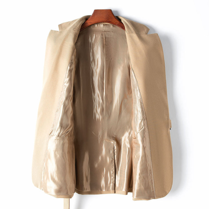 Women's Silken Belted Blazer – Fluid Drape for Day to Evening – view 4