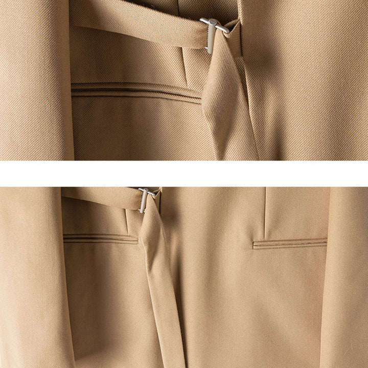 Women's Silken Belted Blazer – Fluid Drape for Day to Evening – view 5
