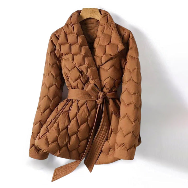 Women's Geometric Print Tailored Jacket – Chic Smart Layering
