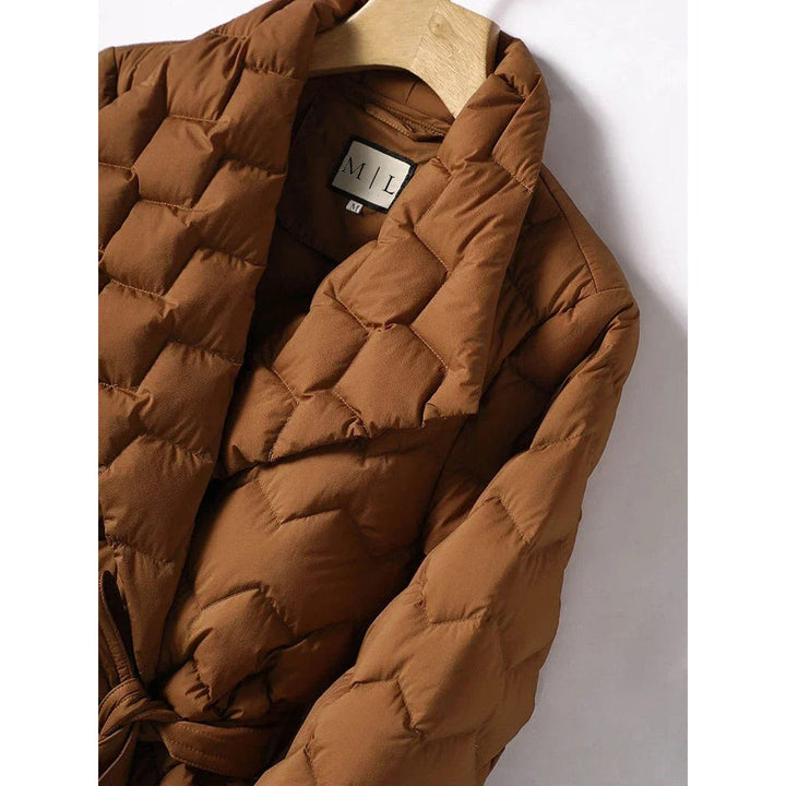 Women's Geometric Print Tailored Jacket – Chic Smart Layering – view 3
