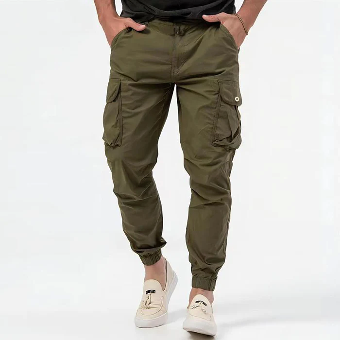 Men's Stretch Cargo Joggers – Tapered 4-Way Flex Trousers – view 6