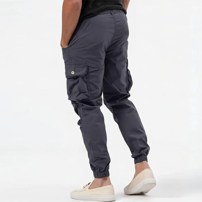 Men's Stretch Cargo Joggers – Tapered 4-Way Flex Trousers – view 2