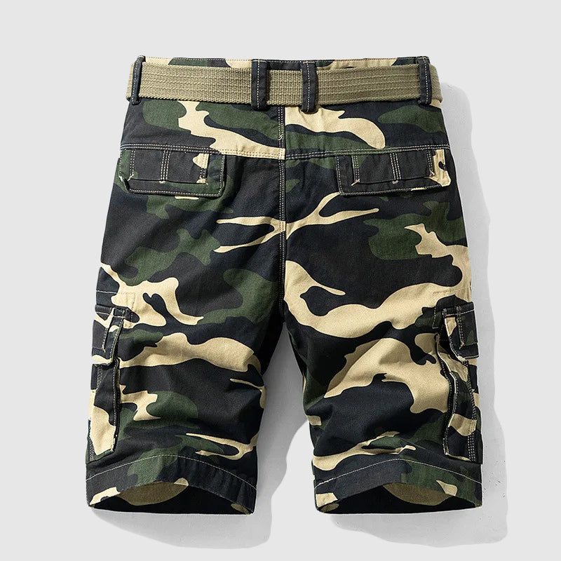Men's Camo Print Shorts – Durable Lightweight Everyday Wear – view 6