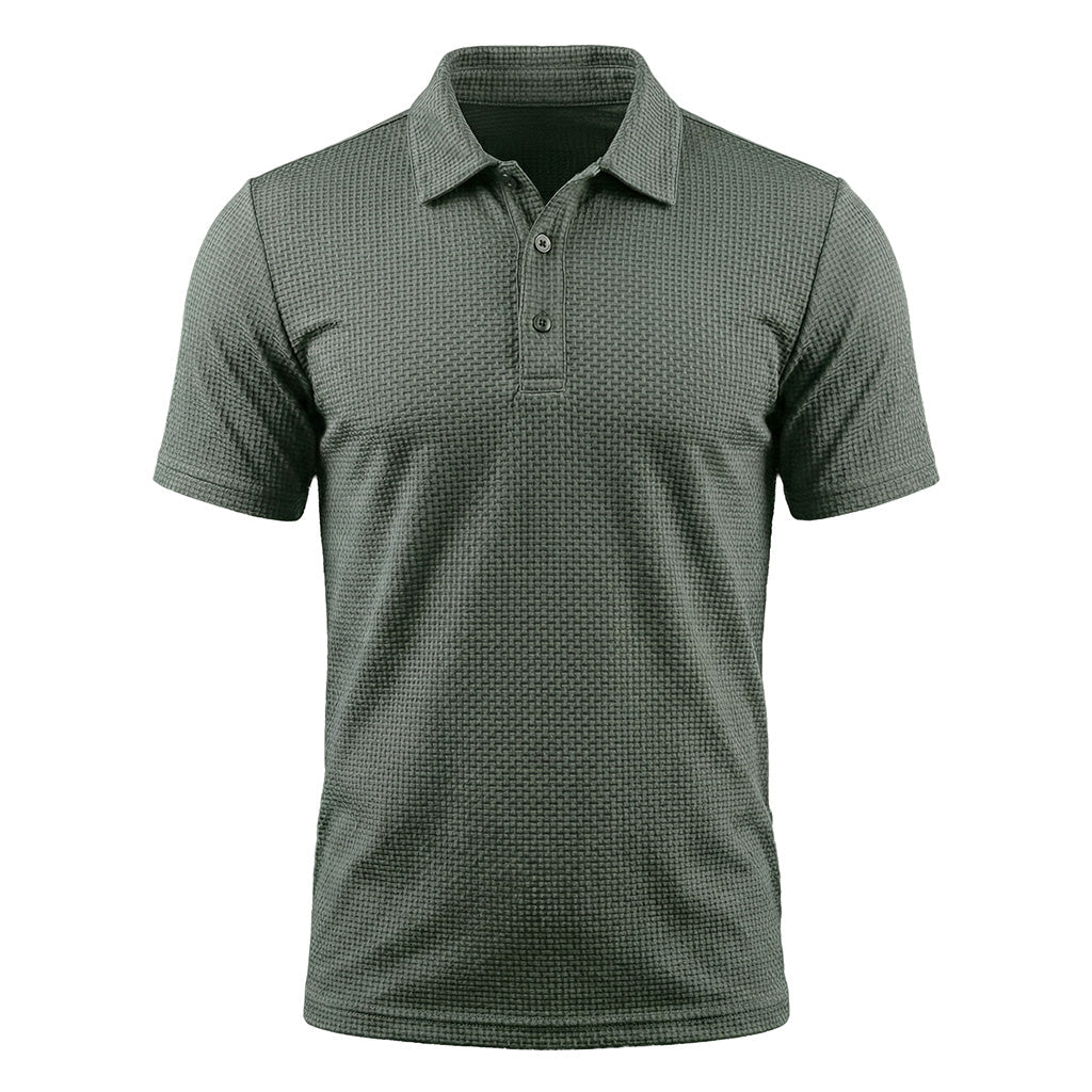 Men's Stretch Cotton Comfort Polo Shirt – Breathable Everyday Wear – view 12