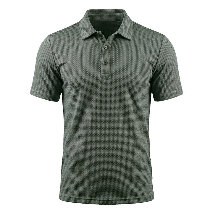 Men's Stretch Cotton Comfort Polo Shirt – Breathable Everyday Wear – view 12