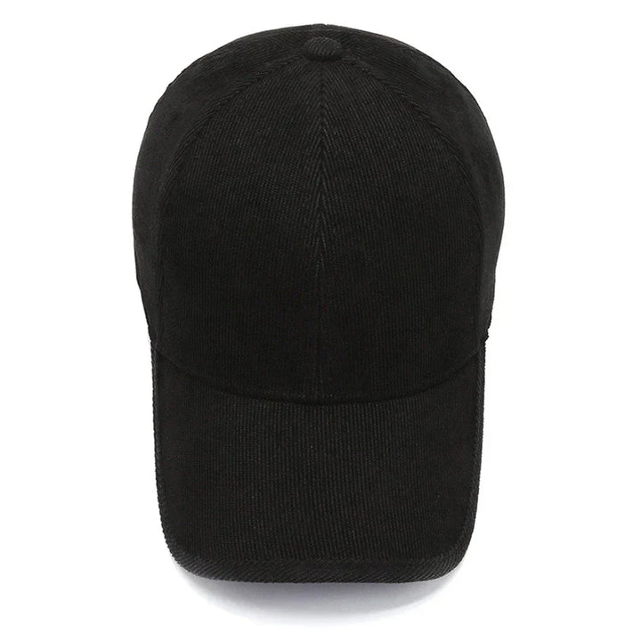 Corduroy Flex Fit Baseball Cap – Adjustable Classic Headwear – view 3