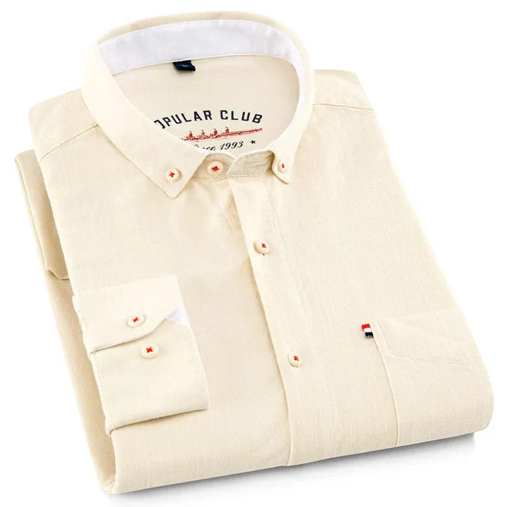 Men's Linen Casual Shirt – Breathable Warm-Weather Summer Shirt – view 4