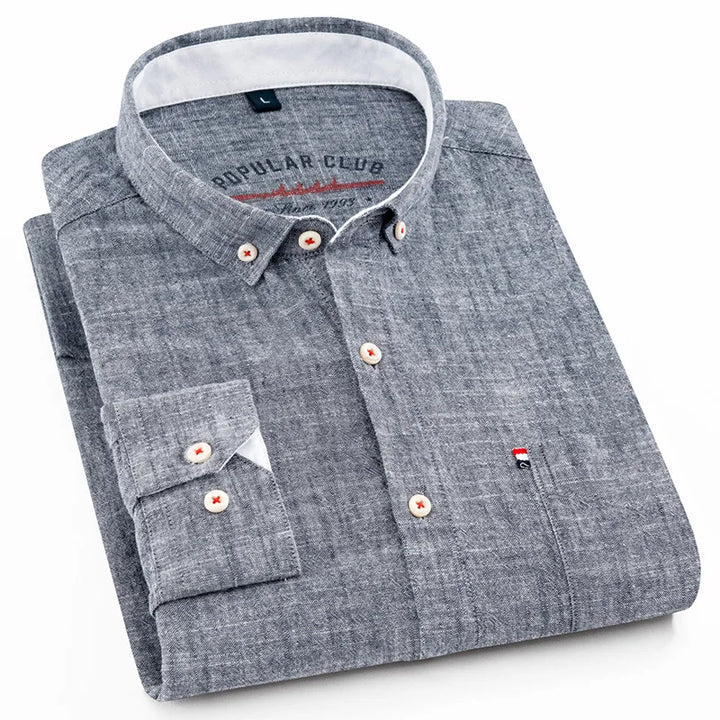 Men's Linen Casual Shirt – Breathable Warm-Weather Summer Shirt – view 3