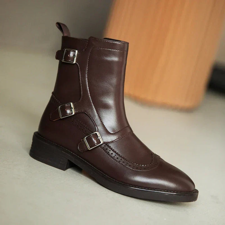 Women's Genuine Leather Chelsea Boots - Effortless Everyday Style