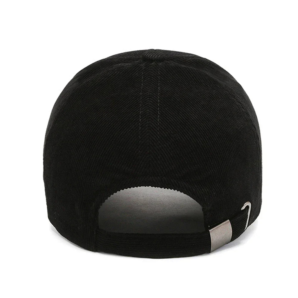 Corduroy Flex Fit Baseball Cap – Adjustable Classic Headwear – view 4