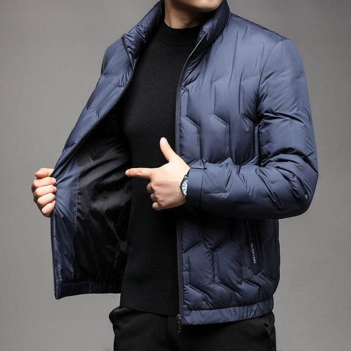 Men's Quilted Down Jacket – Lightweight Windproof Warmth – view 10