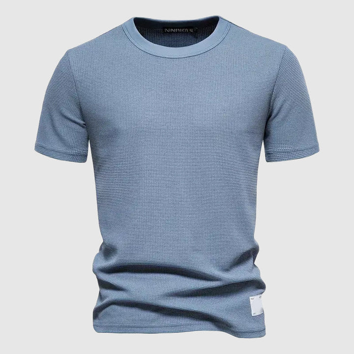 Men's Breathable Crew Neck Tee – Lightweight Everyday T-Shirt