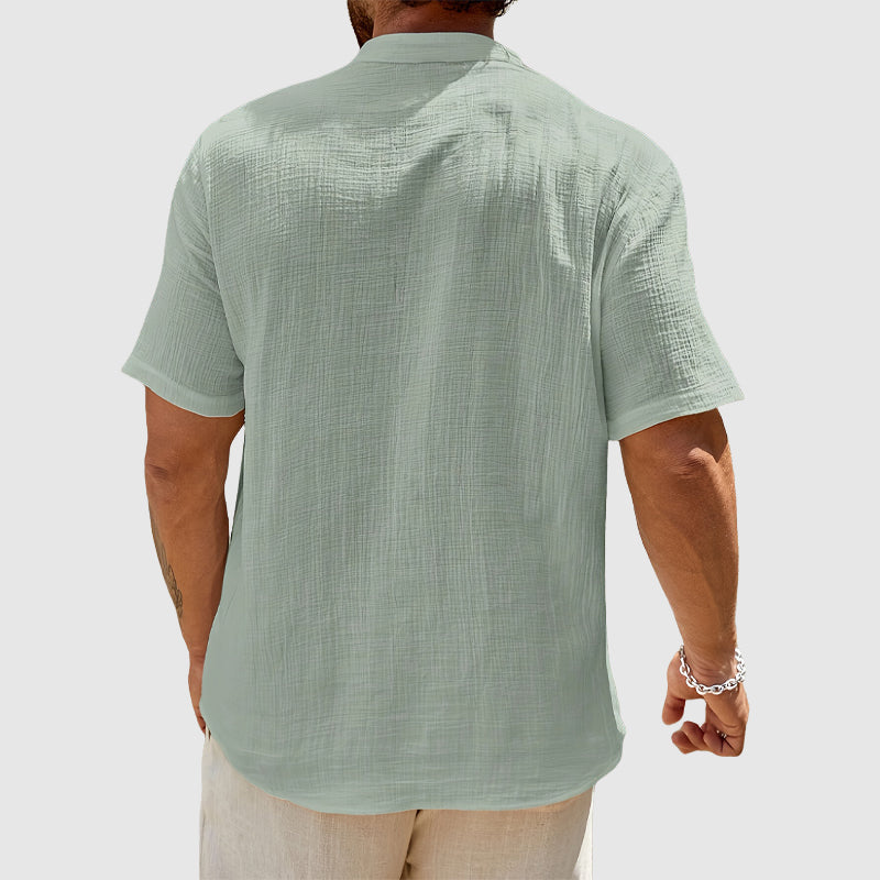 Men's Monaco Elegance Shirt – Tailored Smart Casual Classic – view 9