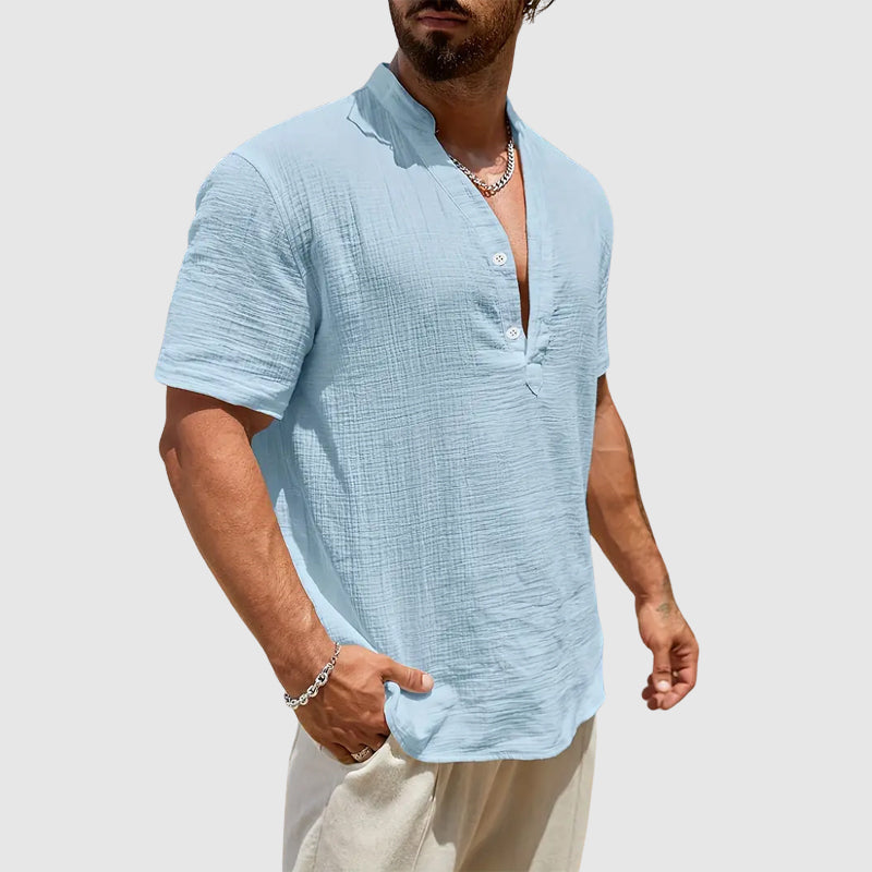 Men's Monaco Elegance Shirt – Tailored Smart Casual Classic – view 6