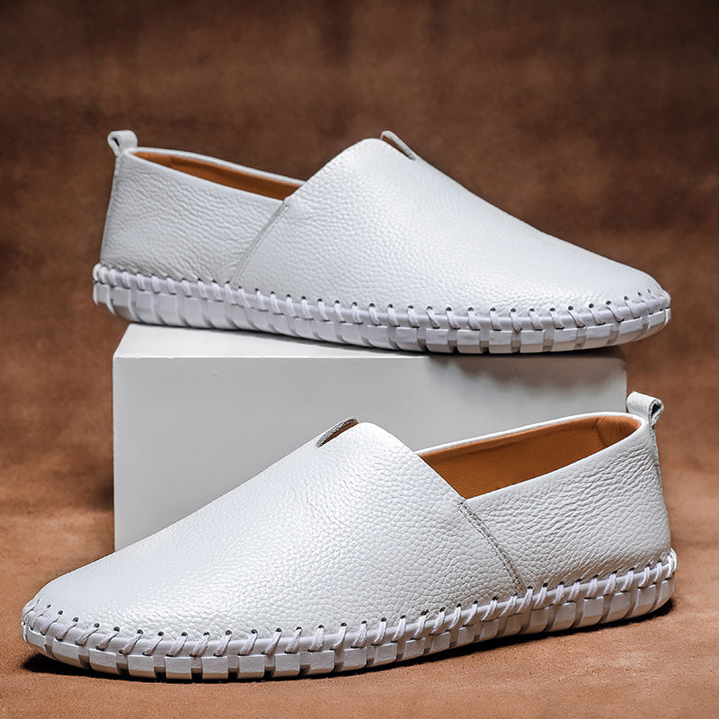 Men's Leather Loafers – Classic Slip-On Smart Casual Shoes – view 8