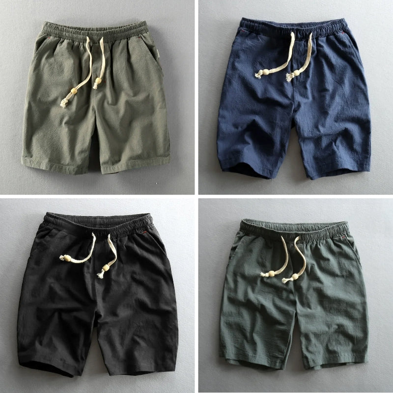 Men's Cotton Drawstring Shorts – Everyday Summer Comfort