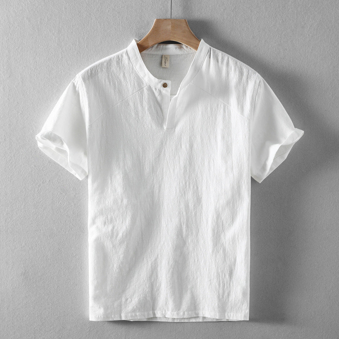 Men's Florence Linen Shirt – Breathable Summer Button-Down
