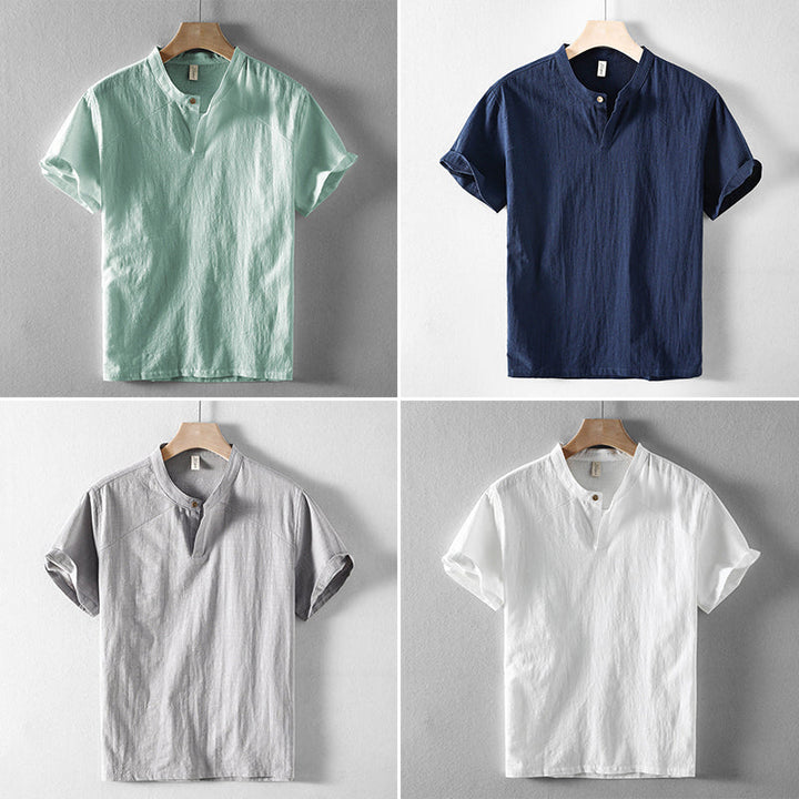 Men's Florence Linen Shirt – Breathable Summer Button-Down – view 8