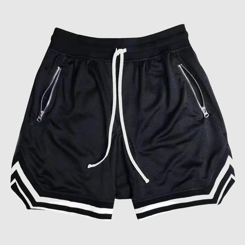 Men's Breathable Mesh Basketball Shorts – Lightweight Summer Wear – view 4