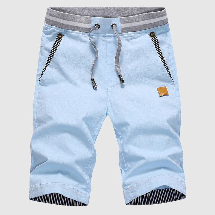 Men's Cotton Blend Shorts – Marbella Casual Summer Shorts
