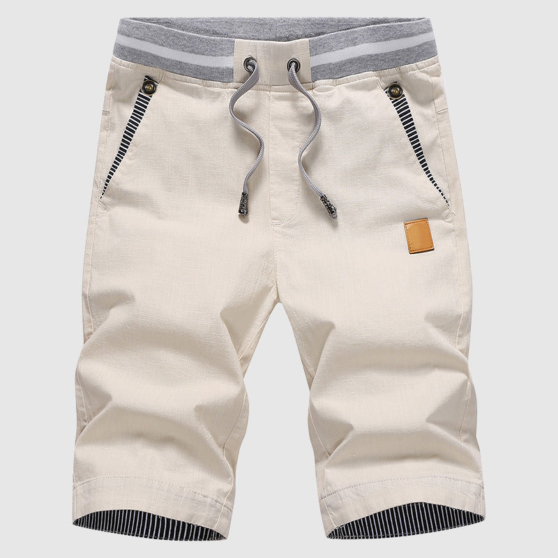 Men's Cotton Blend Shorts – Marbella Casual Summer Shorts – view 2
