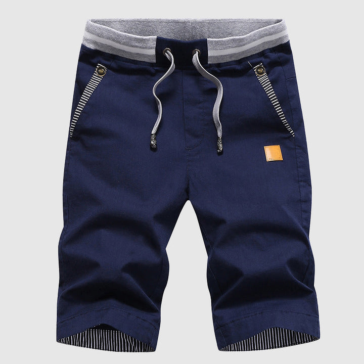 Men's Cotton Blend Shorts – Marbella Casual Summer Shorts – view 3