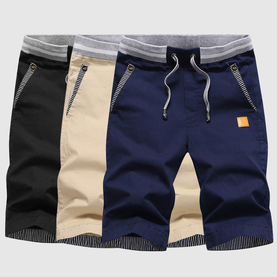 Men's Cotton Blend Shorts – Marbella Casual Summer Shorts – view 8