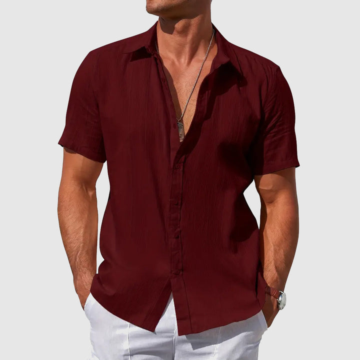 Men's Martin Summer Shirt – Lightweight Breathable Casual Fit – view 6