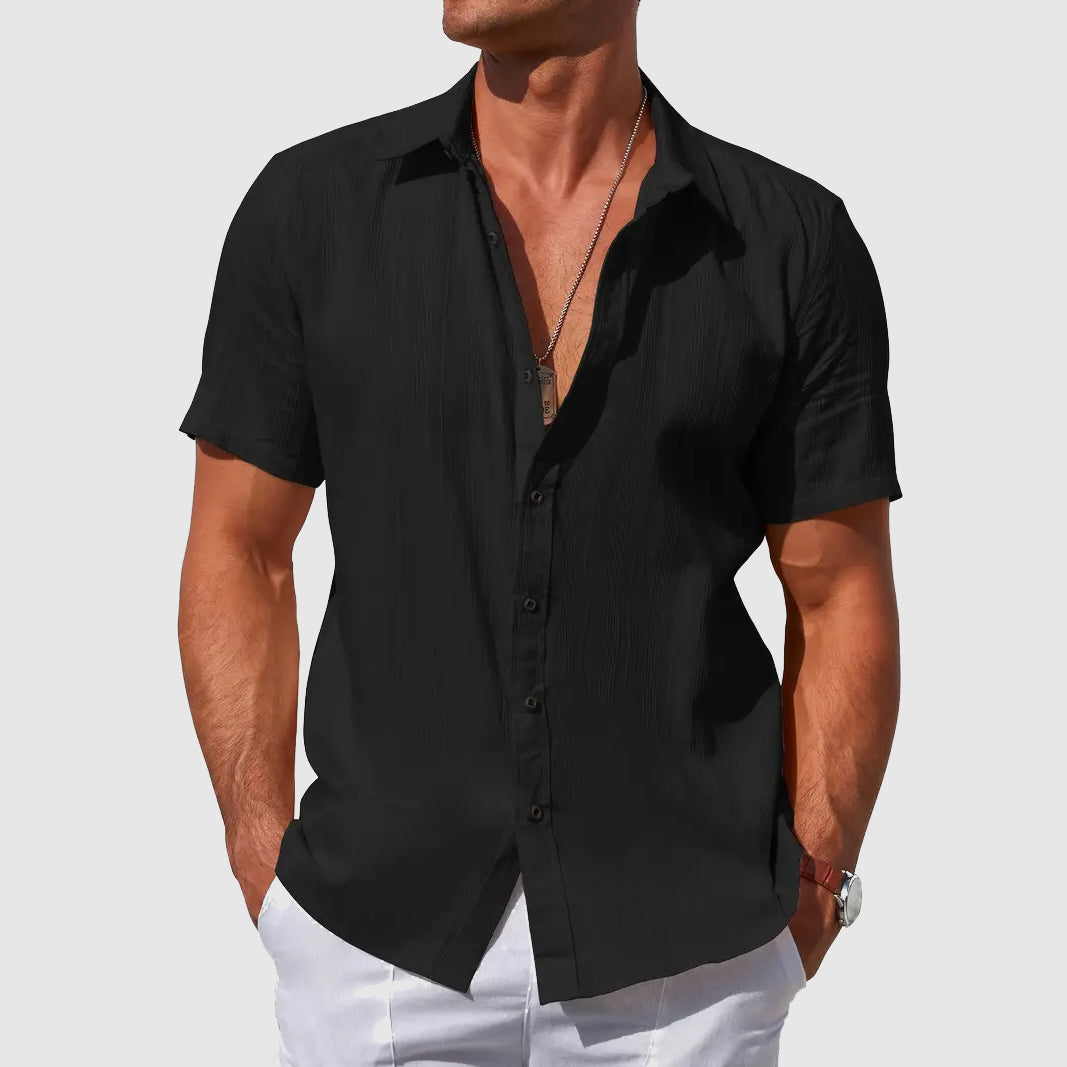 Men's Martin Summer Shirt – Lightweight Breathable Casual Fit – view 2