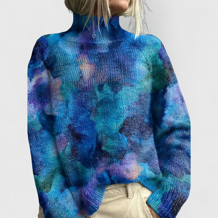 Women's Elegant Turtleneck Sweater - Cozy Winter Essential