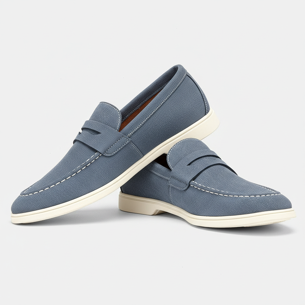 Men's Suede Slip-On Loafers – Soft Casual Driving Shoes – view 12