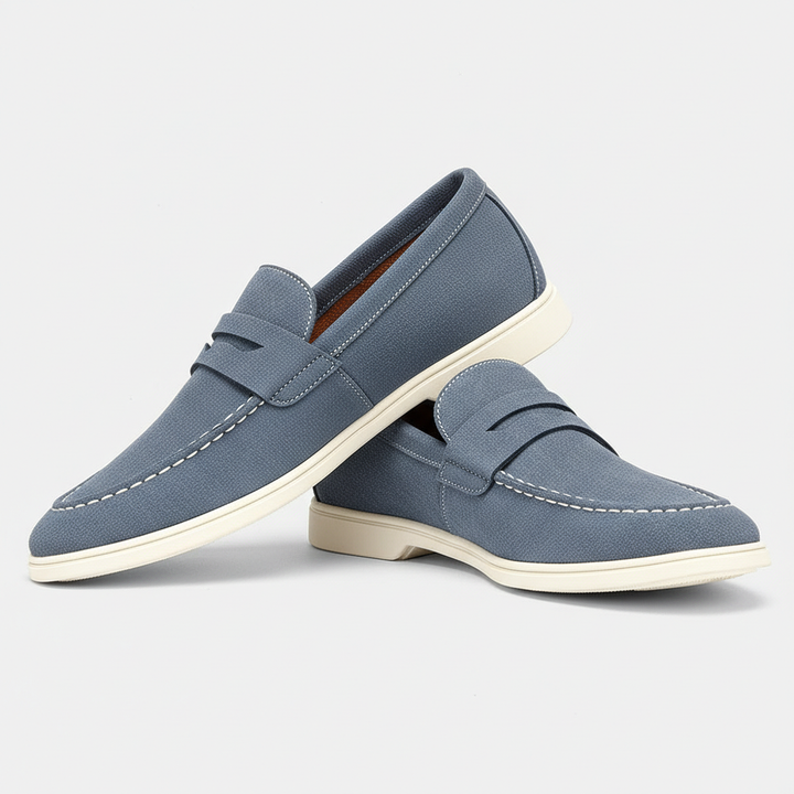 Men's Suede Slip-On Loafers – Soft Casual Driving Shoes – view 12
