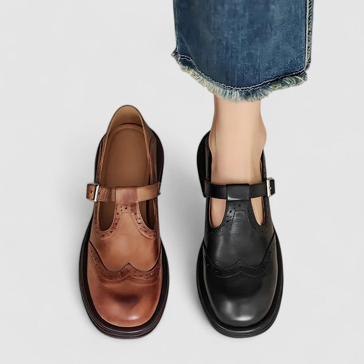 Women's Louisa Classic Mary Jane Flats – Elegance and Comfort