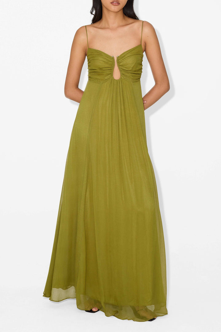 Women's Halter Neck Maxi Dress for Evening Elegance