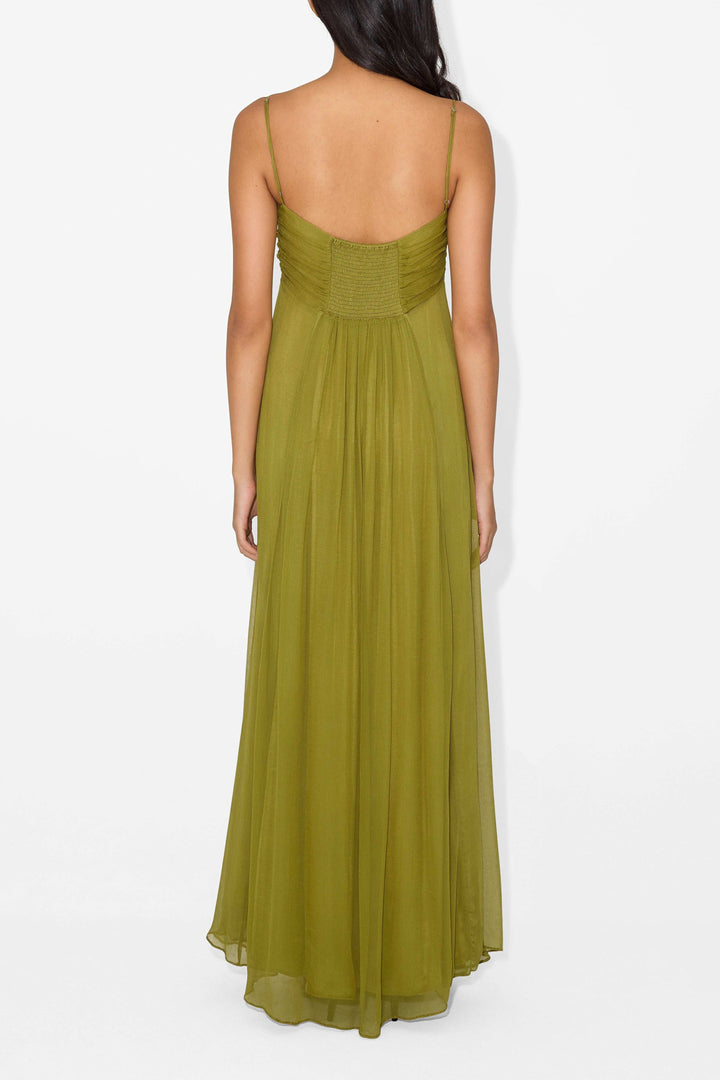 Women's Halter Neck Maxi Dress for Evening Elegance