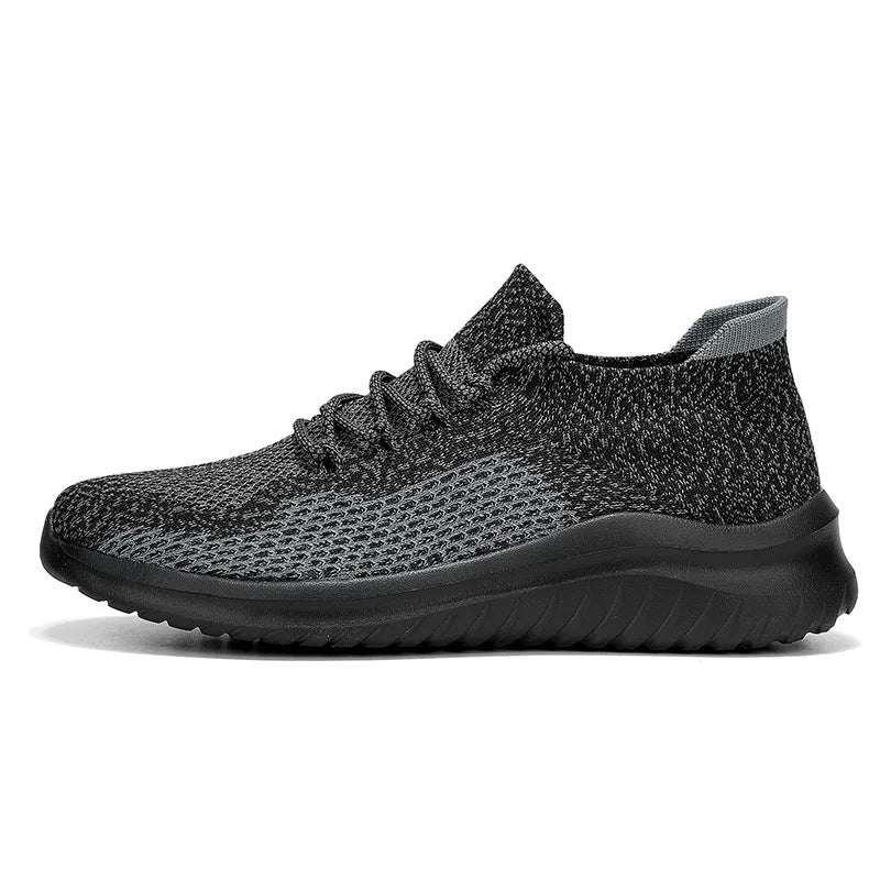Men's Knit Mesh Trainers – Cushioned Everyday Walking Shoes – view 5