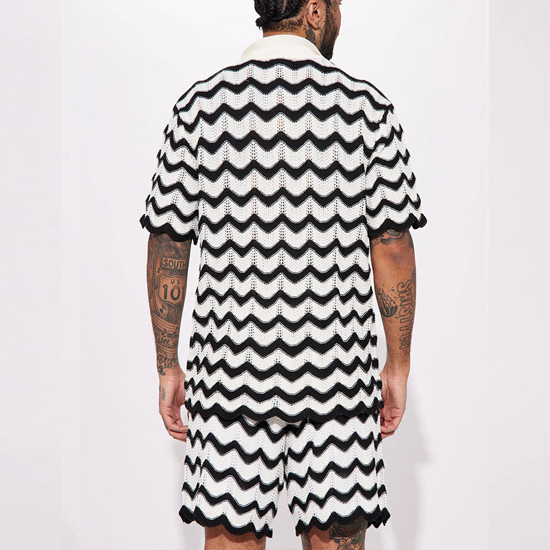 Men's Soft Knitted Co-ord Set – Relaxed Two-Piece Loungewear – view 4