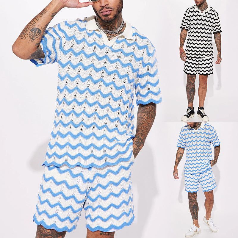 Men's Soft Knitted Co-ord Set – Relaxed Two-Piece Loungewear – view 5