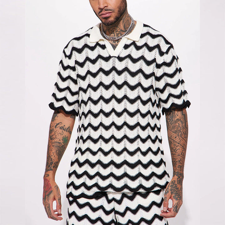 Men's Soft Knitted Co-ord Set – Relaxed Two-Piece Loungewear – view 3