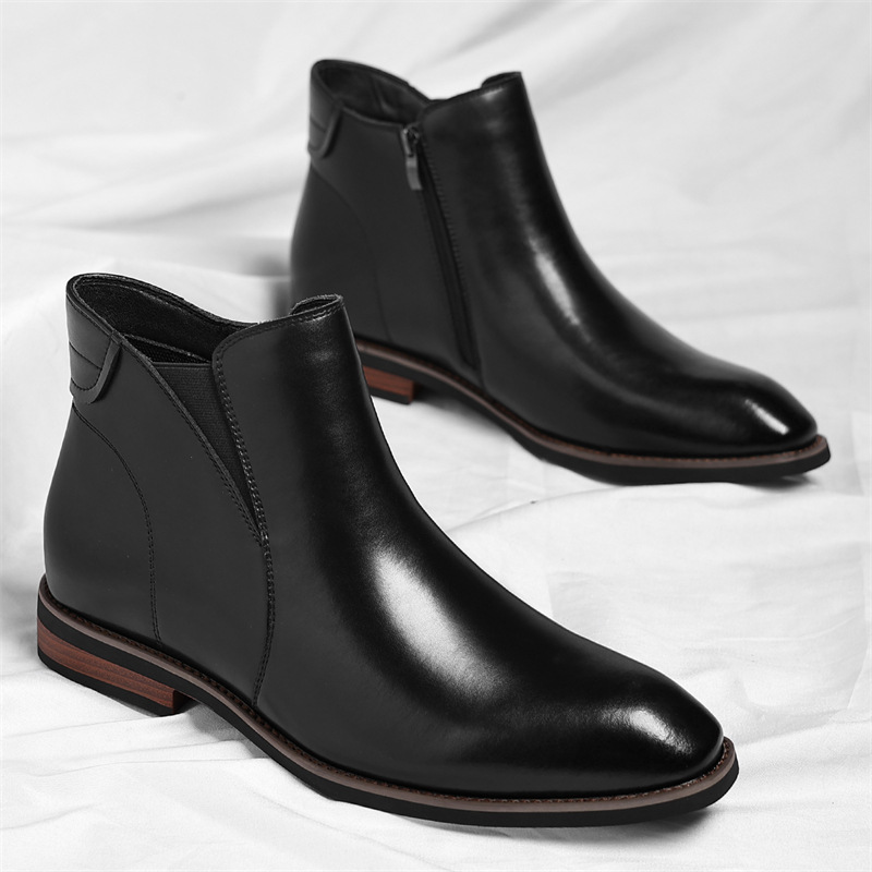 Men's Leather Chelsea Boots – Smart-Casual Slip-On Boots – view 6