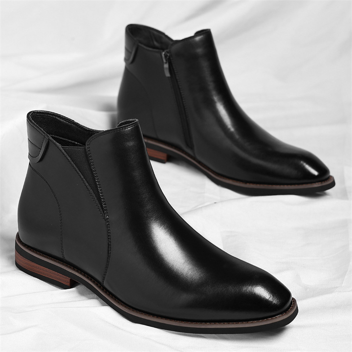 Men's Leather Chelsea Boots – Smart-Casual Slip-On Boots – view 6