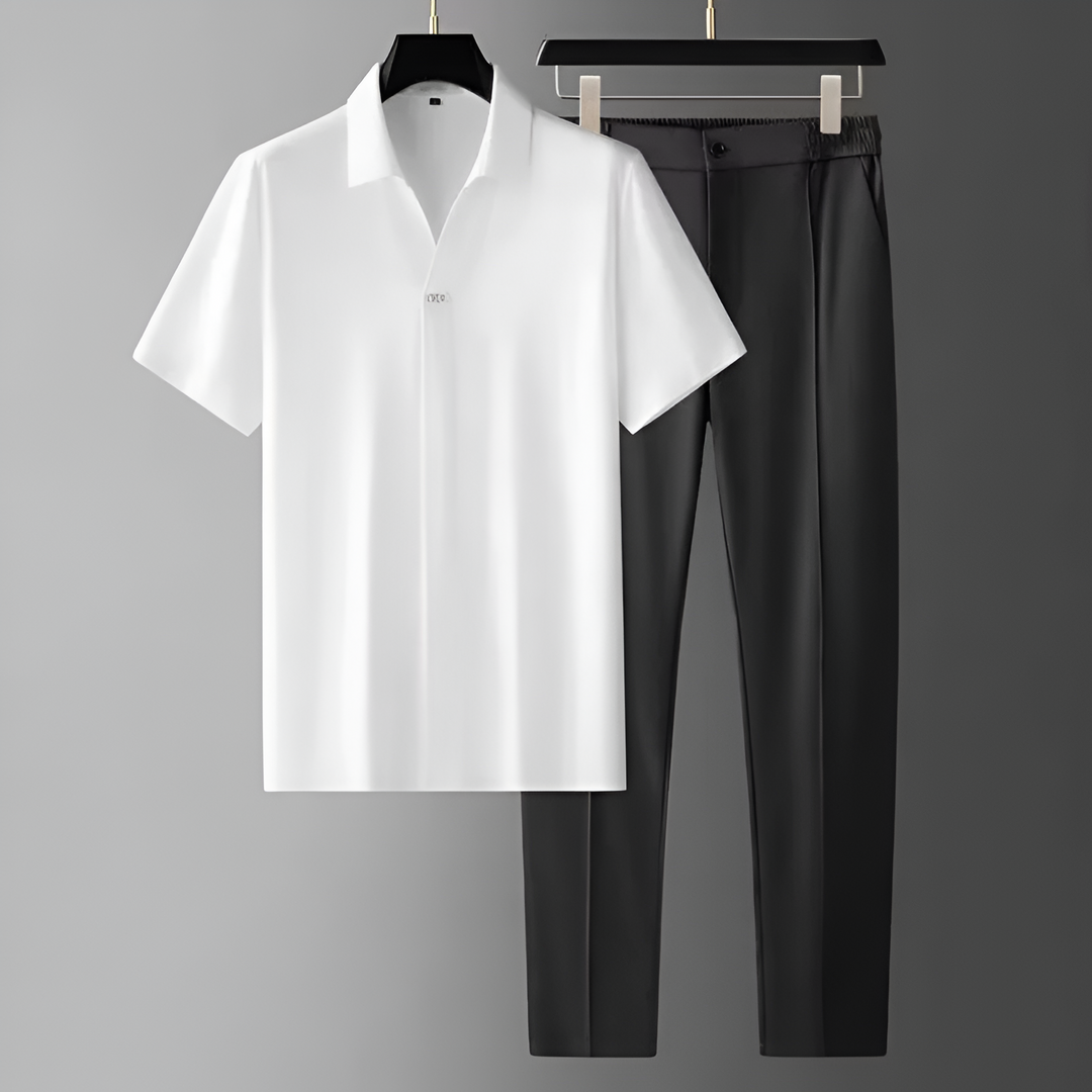 Men's Modal Lounge Set – Soft Tailored Two-Piece Comfort – view 4