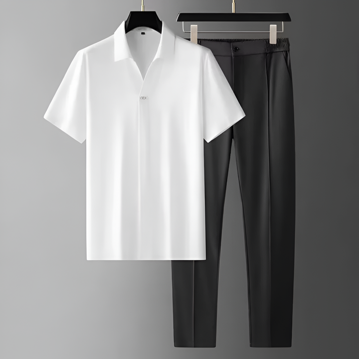 Men's Modal Lounge Set – Soft Tailored Two-Piece Comfort – view 4