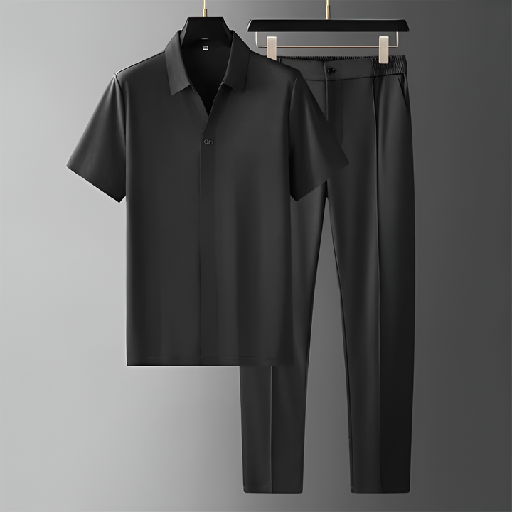 Men's Modal Lounge Set – Soft Tailored Two-Piece Comfort – view 3