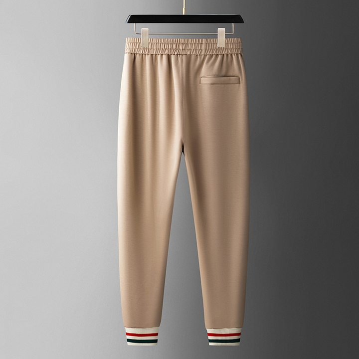 Men's Striped Zip Tracksuit Set – Stretch Knit Two-Piece – view 10