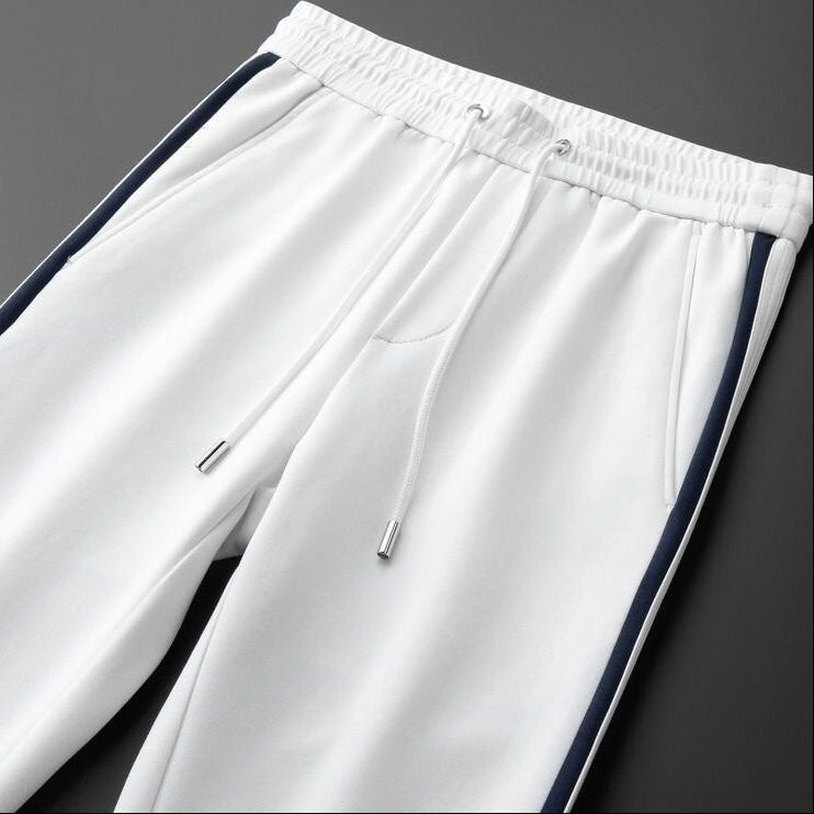 Men's Tapered Track Pants – Side Stripe Everyday Joggers – view 6