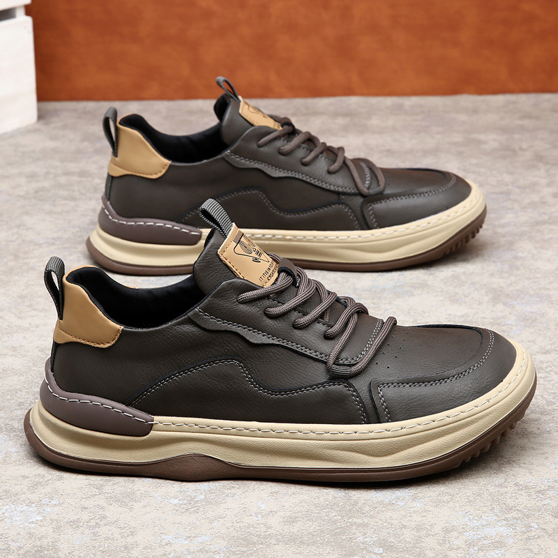Men's Leather Trainers – Handcrafted Italian Leather Sneakers – view 10