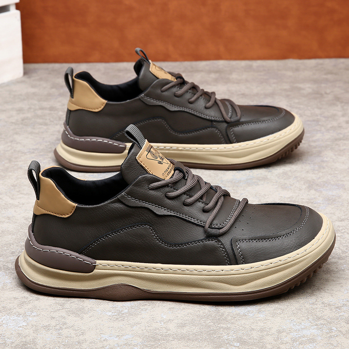 Men's Leather Trainers – Handcrafted Italian Leather Sneakers – view 10